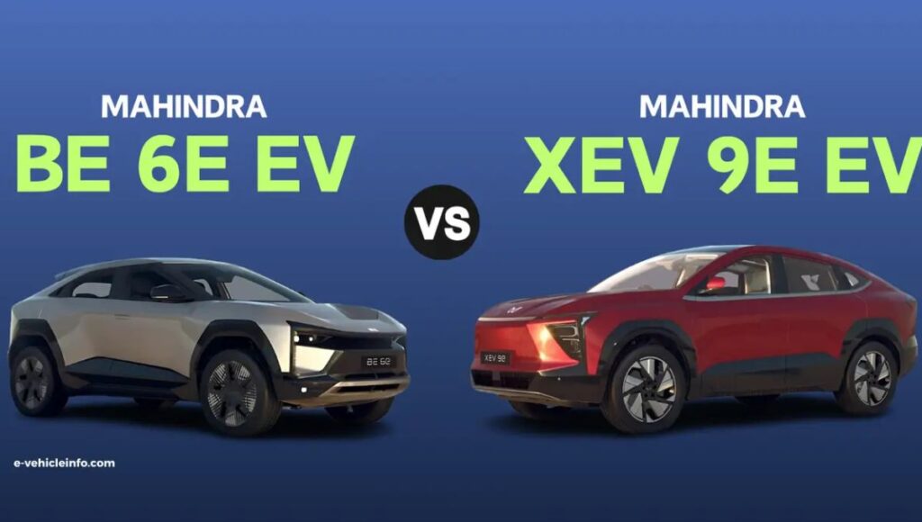 Mahindra BE 6e vs XEV 9e comparison features