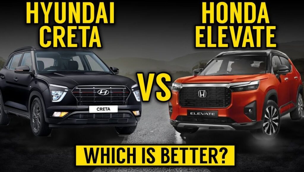 Honda Elevate vs Hyundai Creta