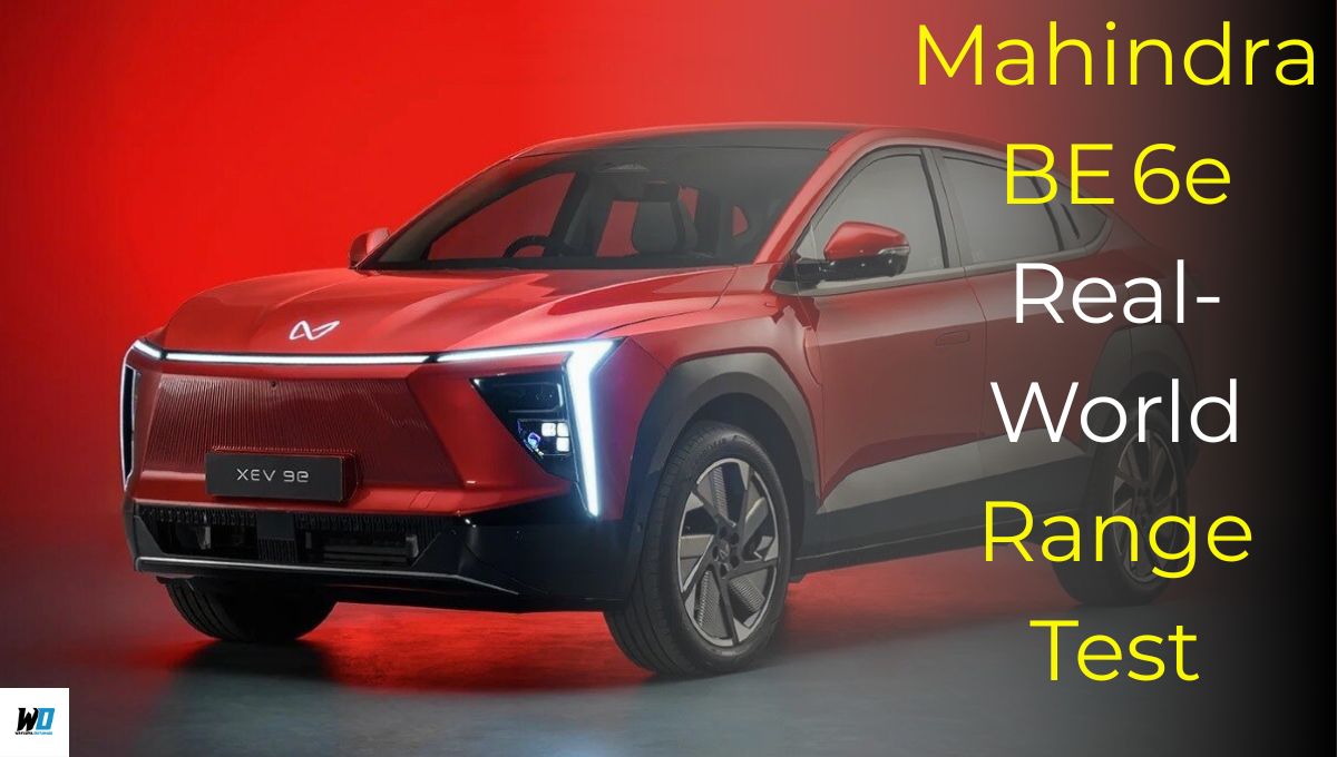 Mahindra BE 6e Real-World Range Test